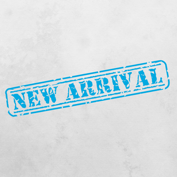 Novi artikli - pečat za nove artikle sa tekstom 'NEW ARRIVAL' u plavoj boji.